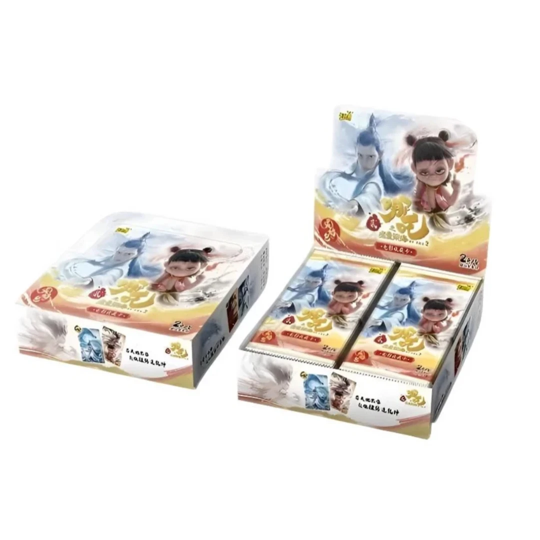 卡游（大胃王/抓猪）哪吒之魔童闹海电影收藏卡灵焰包盲盒代拆