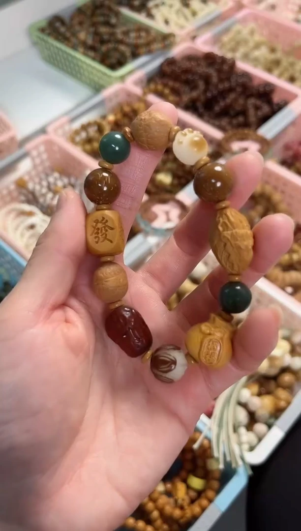 【闪购商品】菩提根/象牙果手串百财单圈