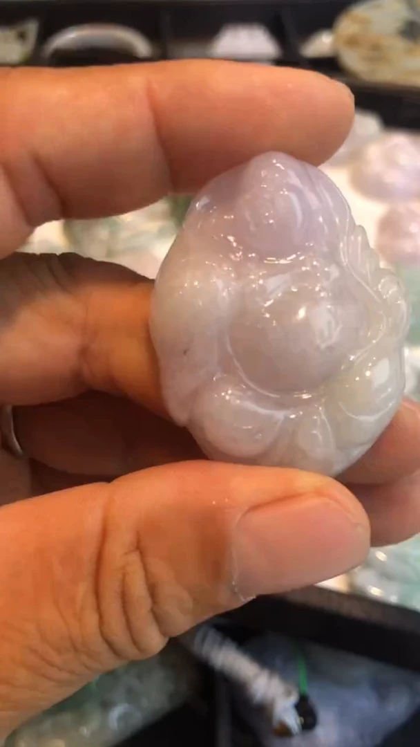 翡翠未镶嵌吊坠(不含链)逍遥佛