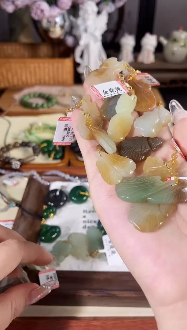 吊坠(不含链)银S925镶嵌和田玉多样性发货其一孤品默认微瑕