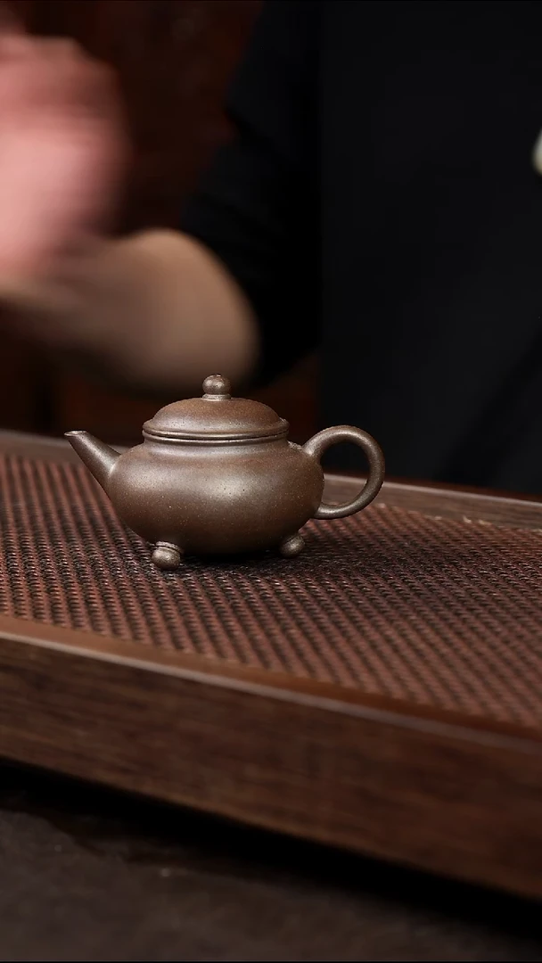 茶壶紫砂6-1三足水平