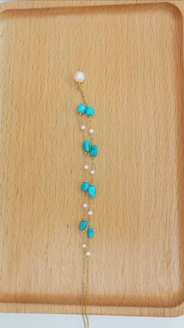项链未镶嵌淡水珍珠发货一件
