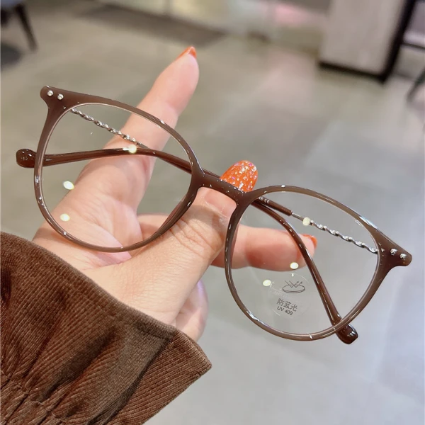 恩培眼镜9056超轻TR近视眼镜框男款超轻早八素颜眼镜框