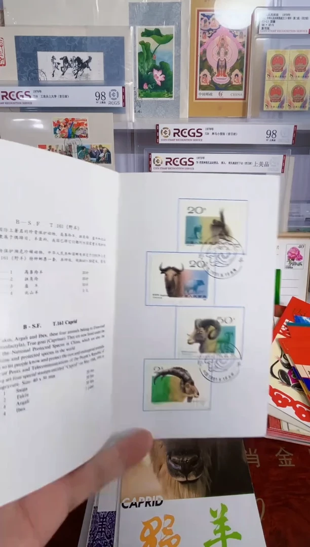 T161野羊 邮折一套