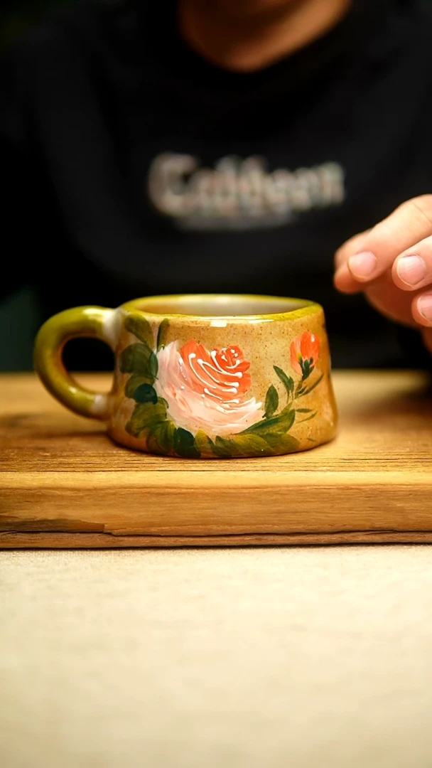 @@陶园瓷舍@@纯手工手绘@高温釉下彩