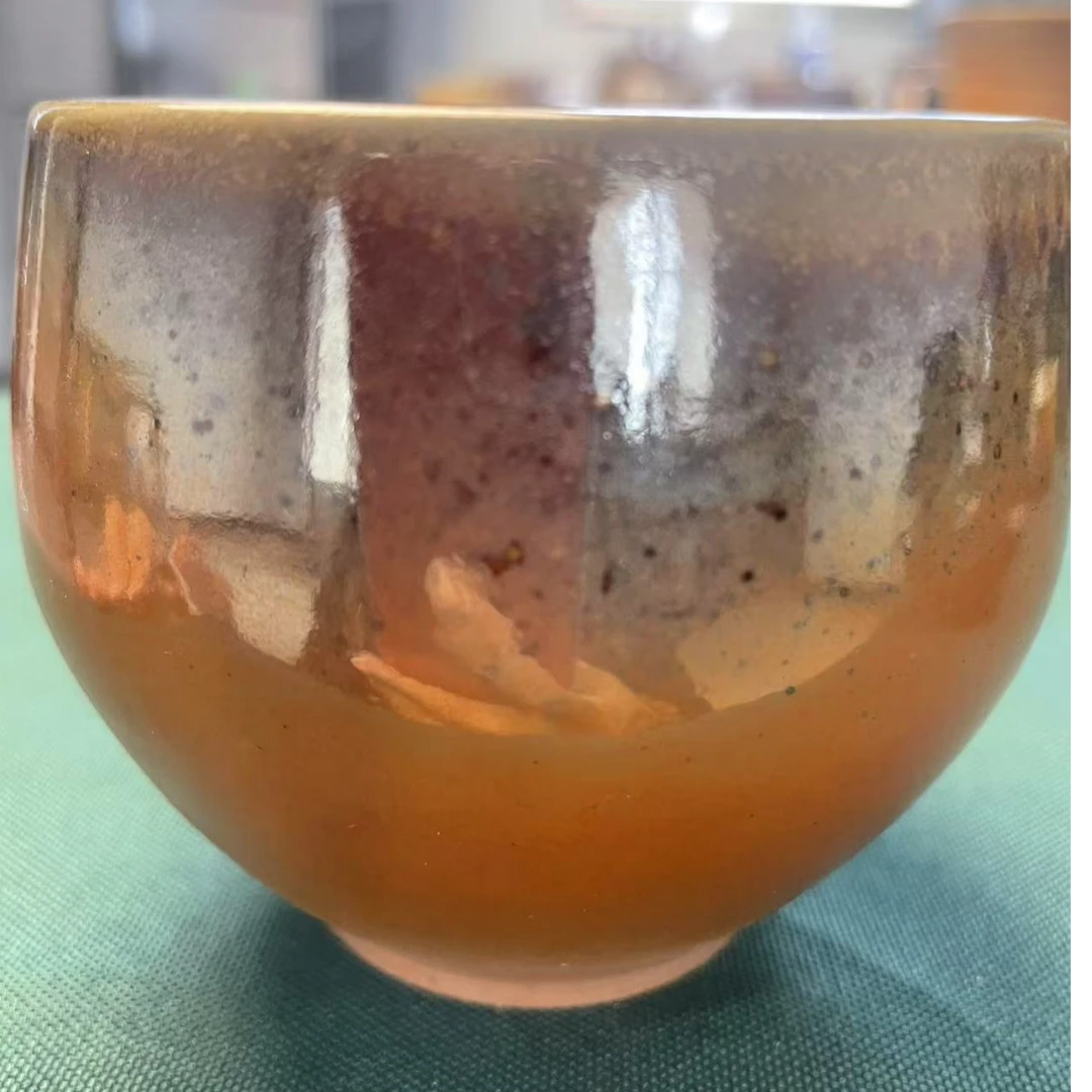 山东五色土柴烧儒陶圆融杯