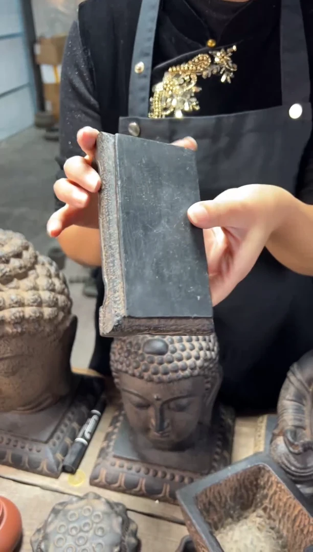 陶土【火山泥】将军案底座