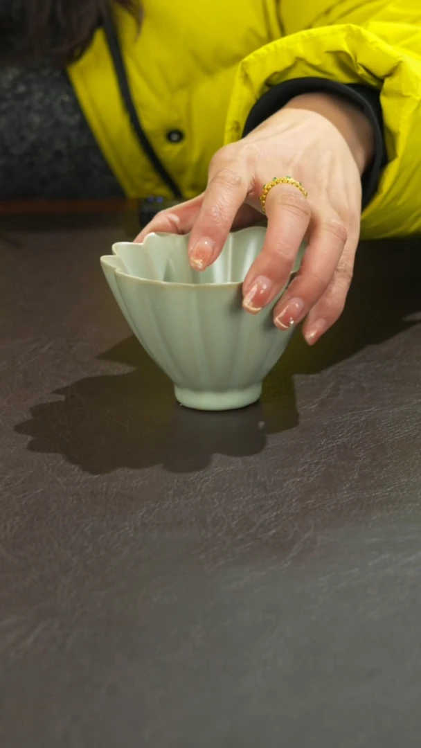 瓷宣宝汝瓷原矿原釉作品