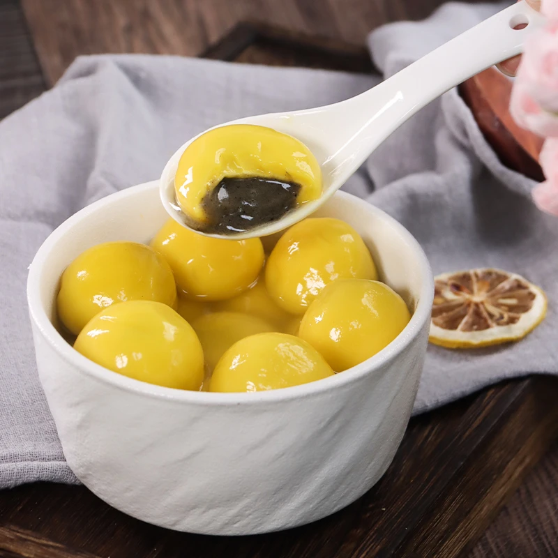 【到手80个】大黄米汤圆黑芝麻馅糯每袋250克*4袋TY