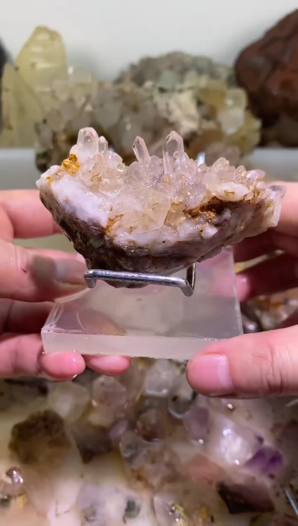 未镶嵌珠宝半成品水晶4号四川美姑超七花园水晶