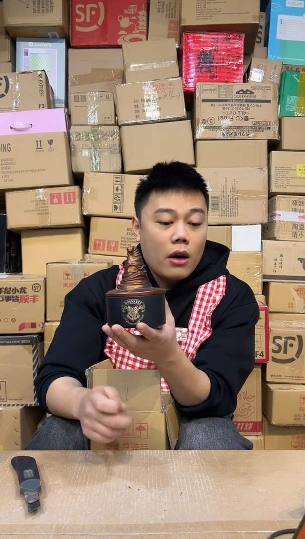 【闪购商品】杯哈利波特分院帽首饰盒