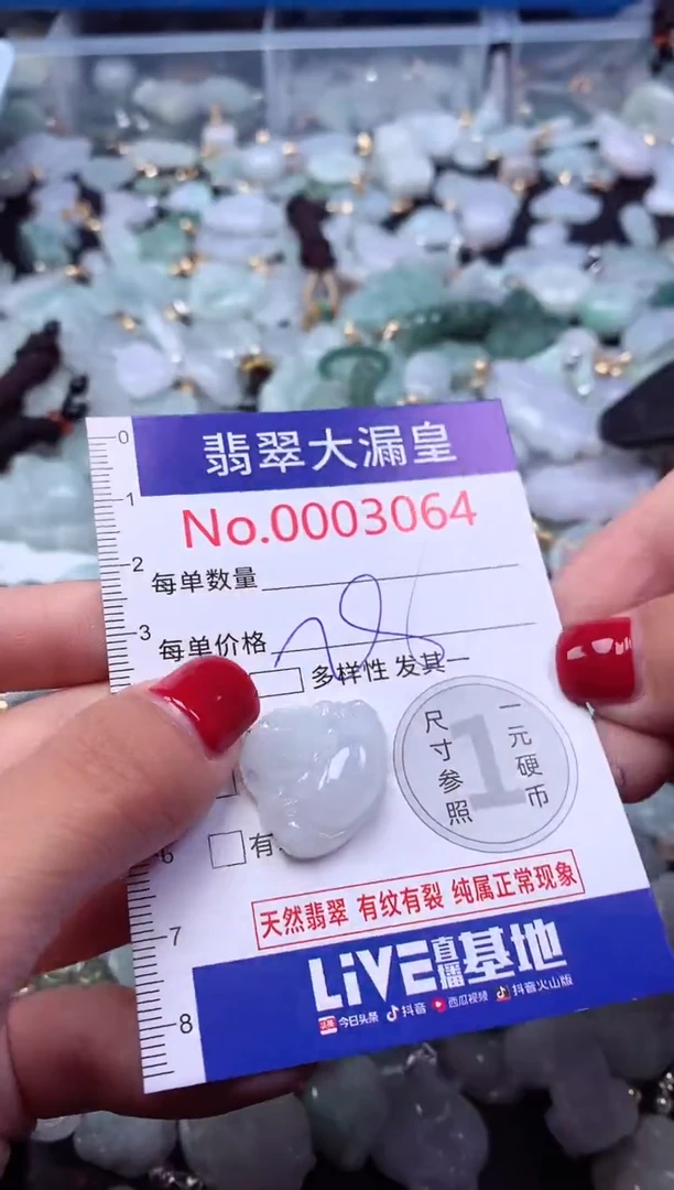 颈饰未镶嵌翡翠3064