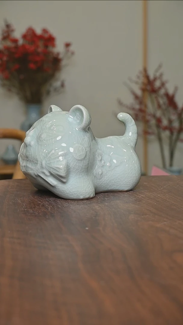 【闪购商品】其他1#小老虎 微瑕粉青釉朱家款