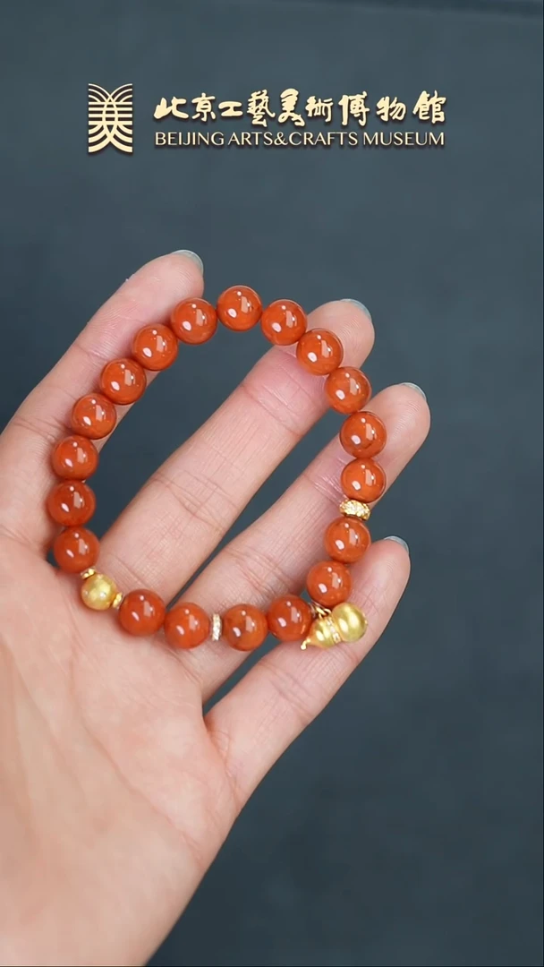 【闪购商品】南红玛瑙手串银S925镶嵌B0213GMD015（多样性发货）手串