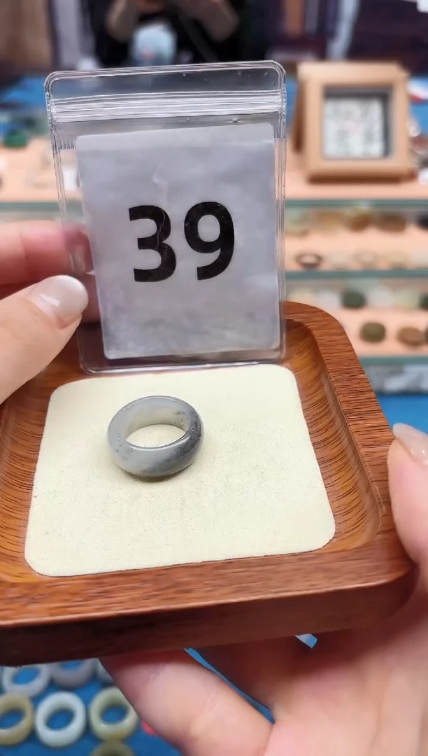 和田玉戒指未镶嵌14号