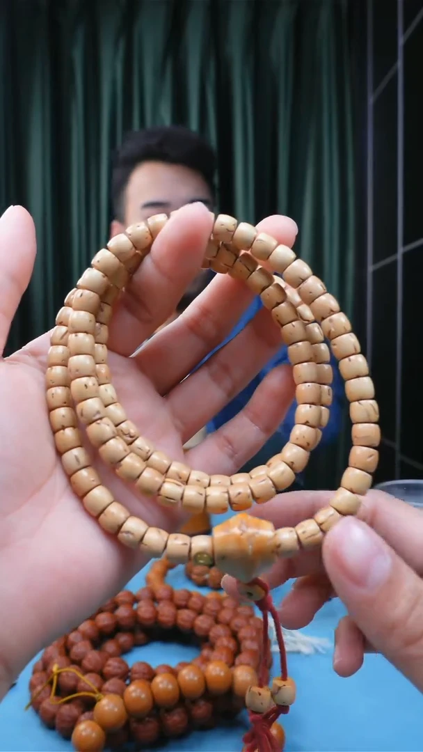 【闪购商品】桃核手串7左右盘锦核壁脖挂