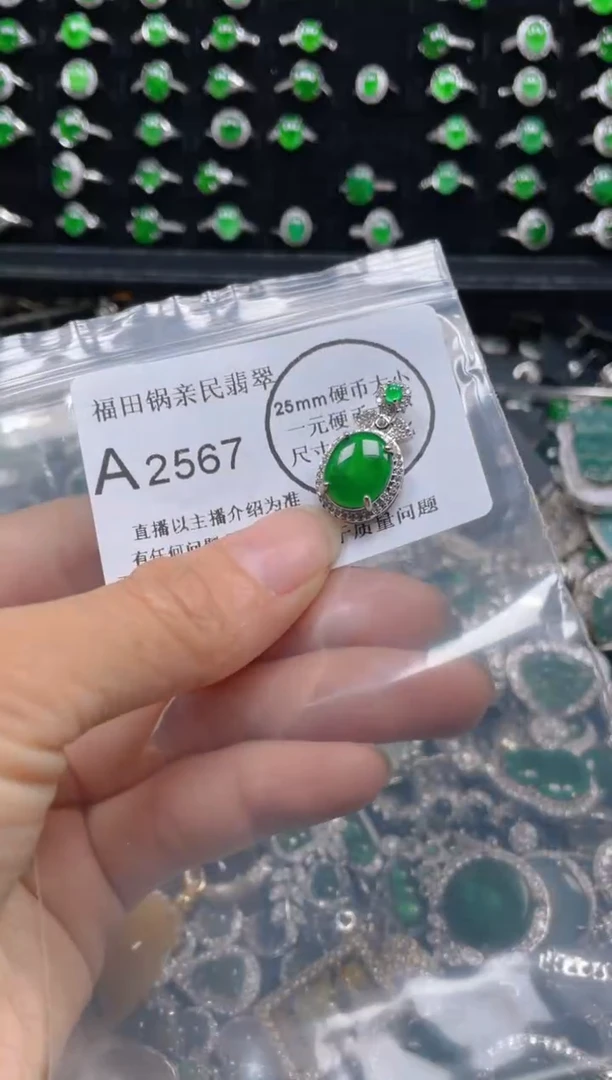 【闪购商品】翡翠吊坠(不含链)未镶嵌2567