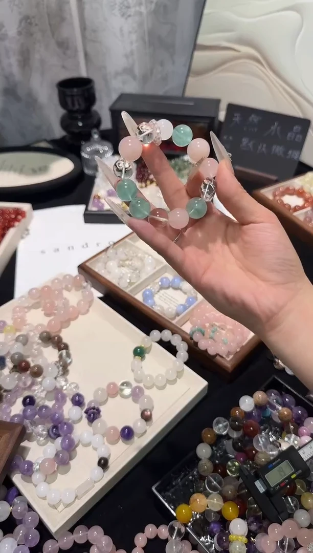 未镶嵌手串水晶多宝