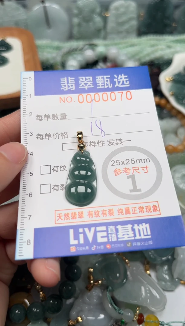 【闪购商品】翡翠颈饰未镶嵌00..0070