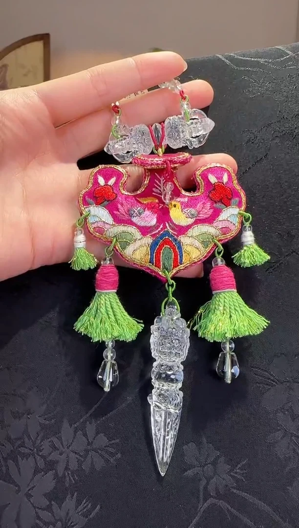 未镶嵌手绳水晶降魔杵