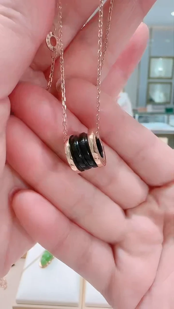 【闪购商品】玛瑙/玉髓套链18K金镶嵌套链