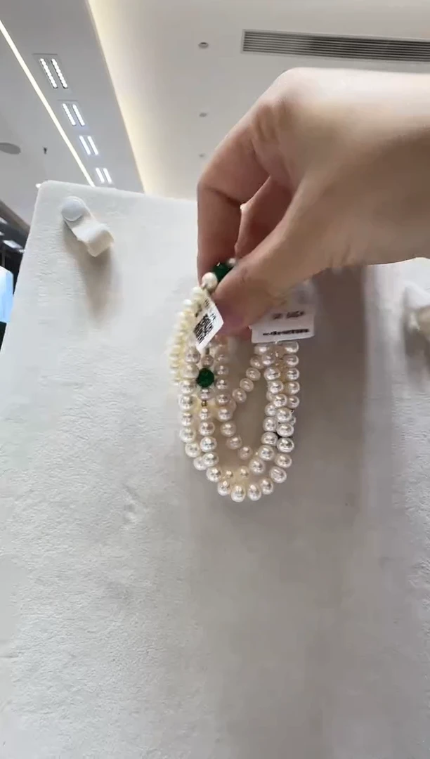 合金手链淡水珍珠设计款珍珠手链