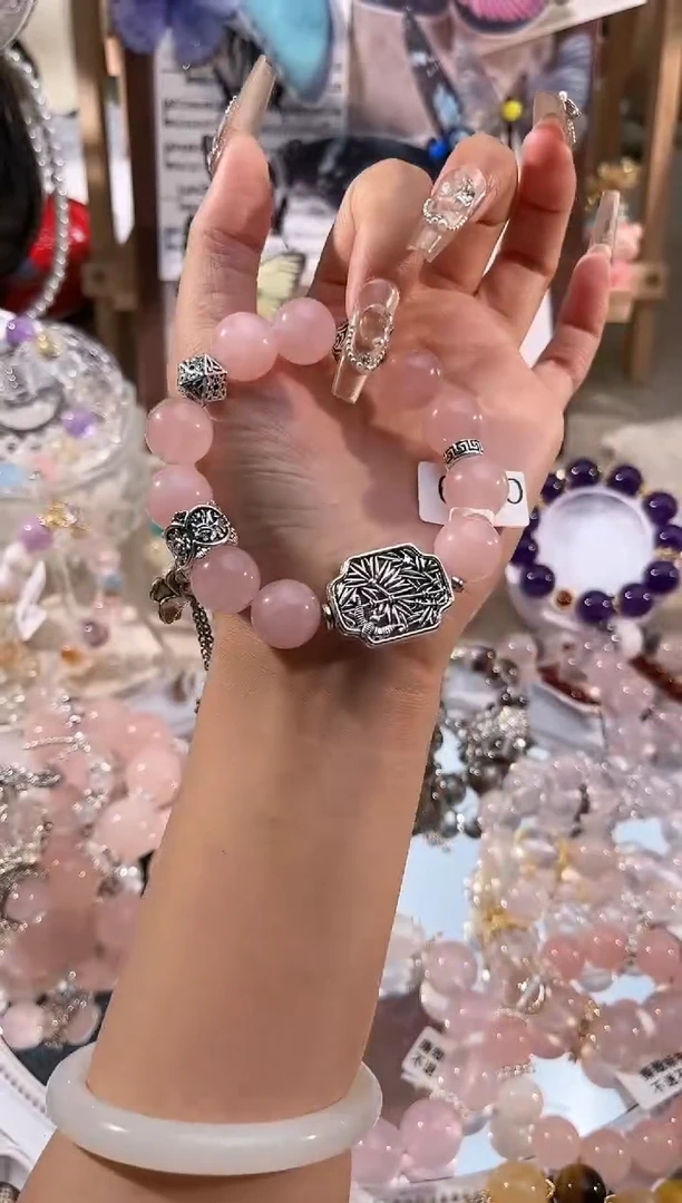 【闪购商品】水晶手链未镶嵌多样性发货颜色微差发其一