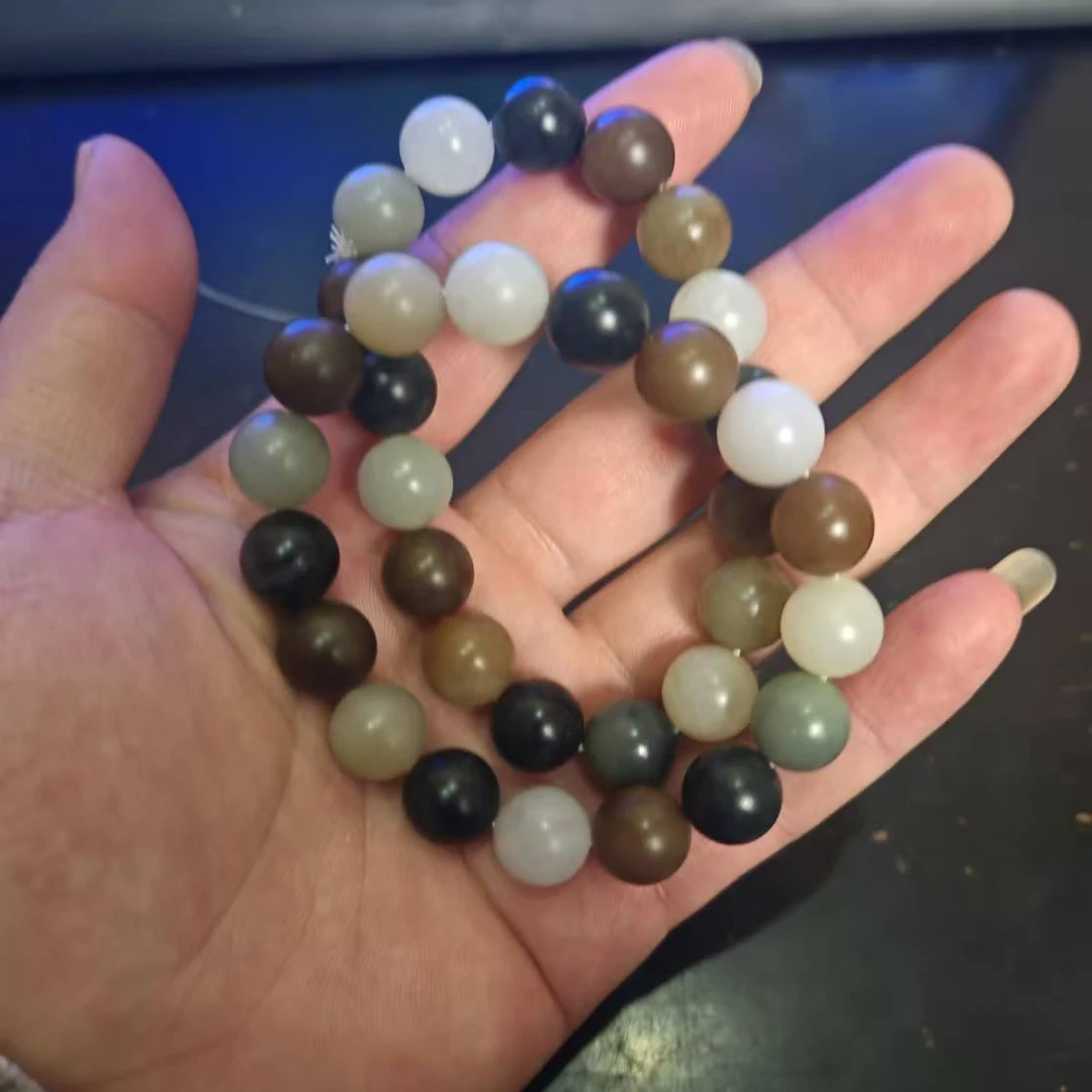 和田玉 多宝手串卡1.2（多样性发货拍一发一）