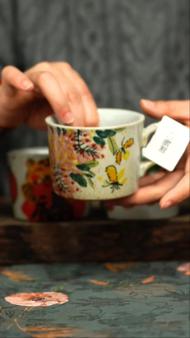 【闪购商品】杯微瑕随机画面不指定陶器
