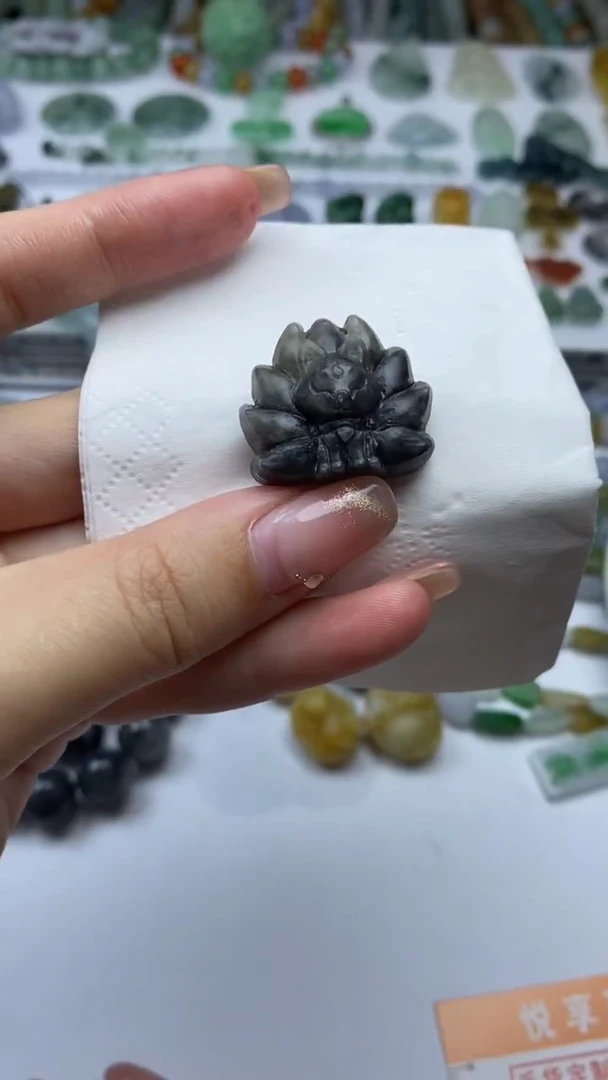 未镶嵌定制翡翠毛货定制不退不换