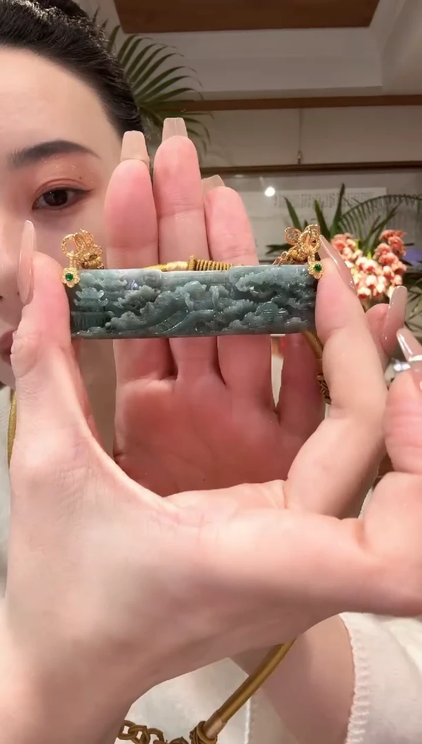 【闪购商品】翡翠颈饰未镶嵌国风