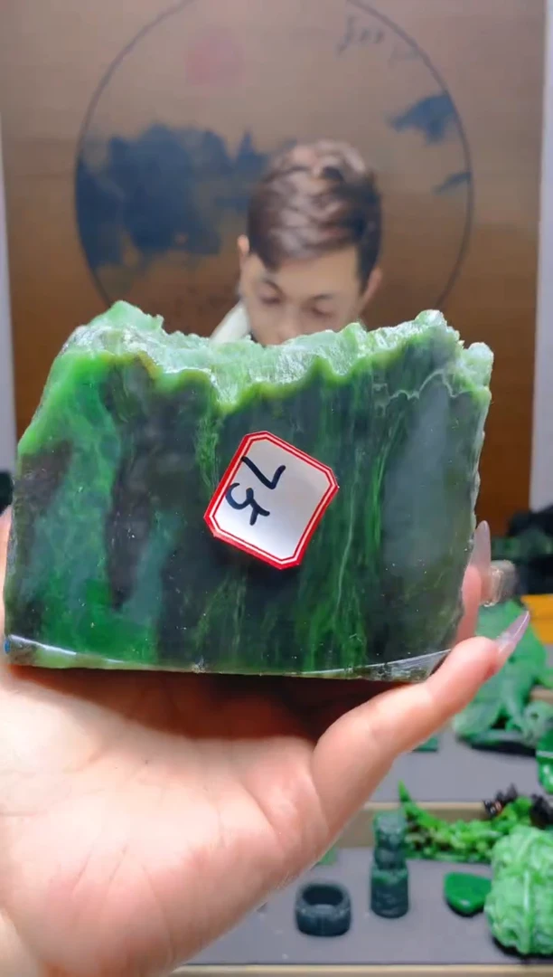 【闪购商品】和田玉（碧玉）珠宝半成品未镶嵌1