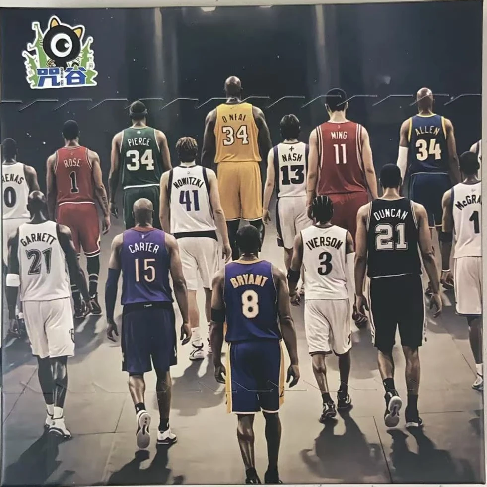 NBA 游戏 IP EDC 无限位花式潮玩推牌 指尖解压玩具