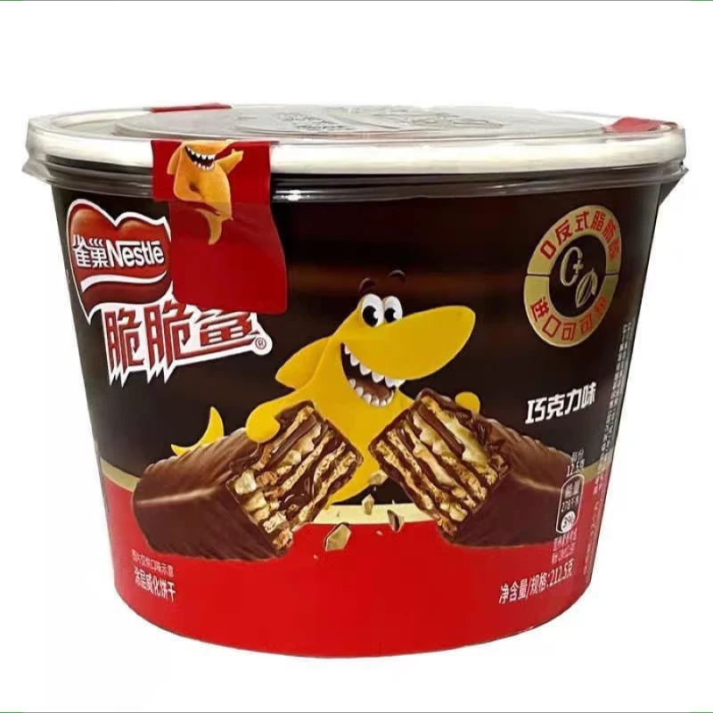 雀巢脆脆鲨巧克力威化分享碗212.5g/碗