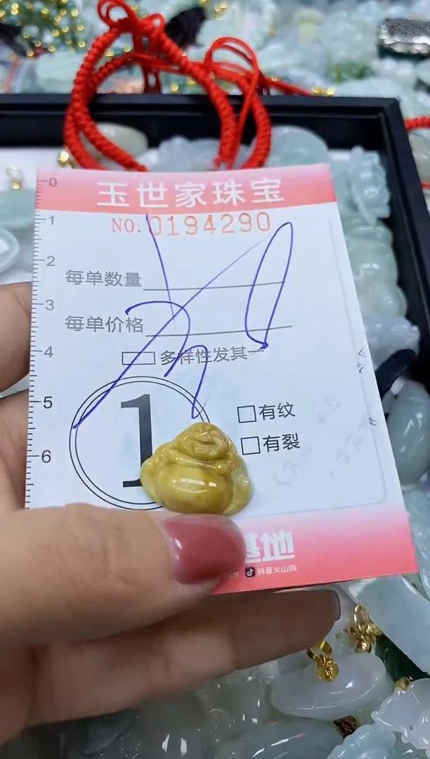【闪购商品】翡翠颈饰未镶嵌闪购0194290多样性发其一