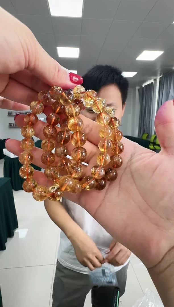 水晶手链未镶嵌6242CK 约12mm 多样性发一件