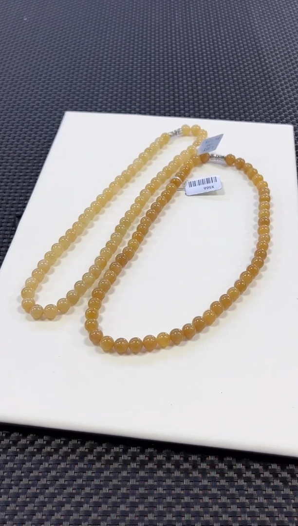 【闪购商品】和田玉项链未镶嵌约8mm+（多样性发一件）