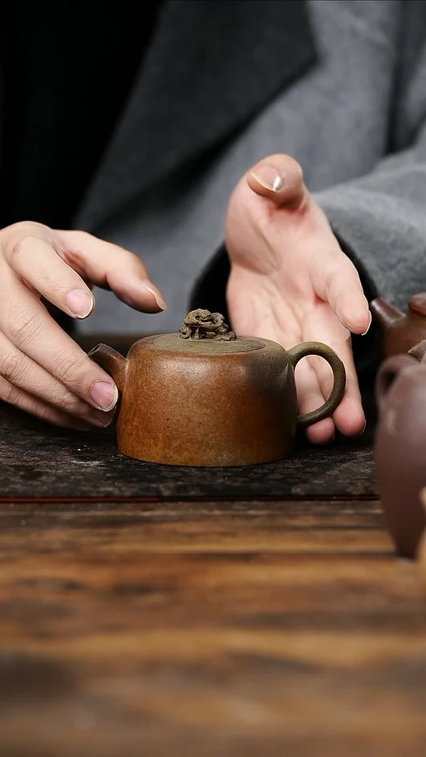 茶杯紫砂109号紫砂柴烧