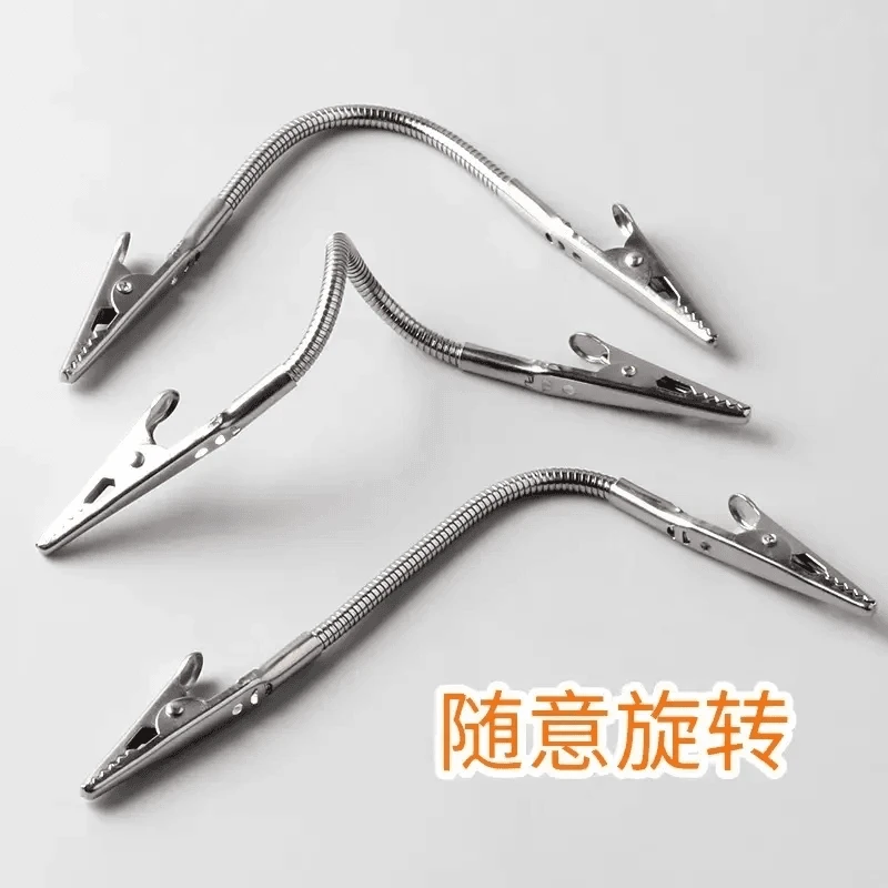 蚊香双头鳄鱼夹造型多功能立式支架家用其他五金件鳄鱼夹支架夹子