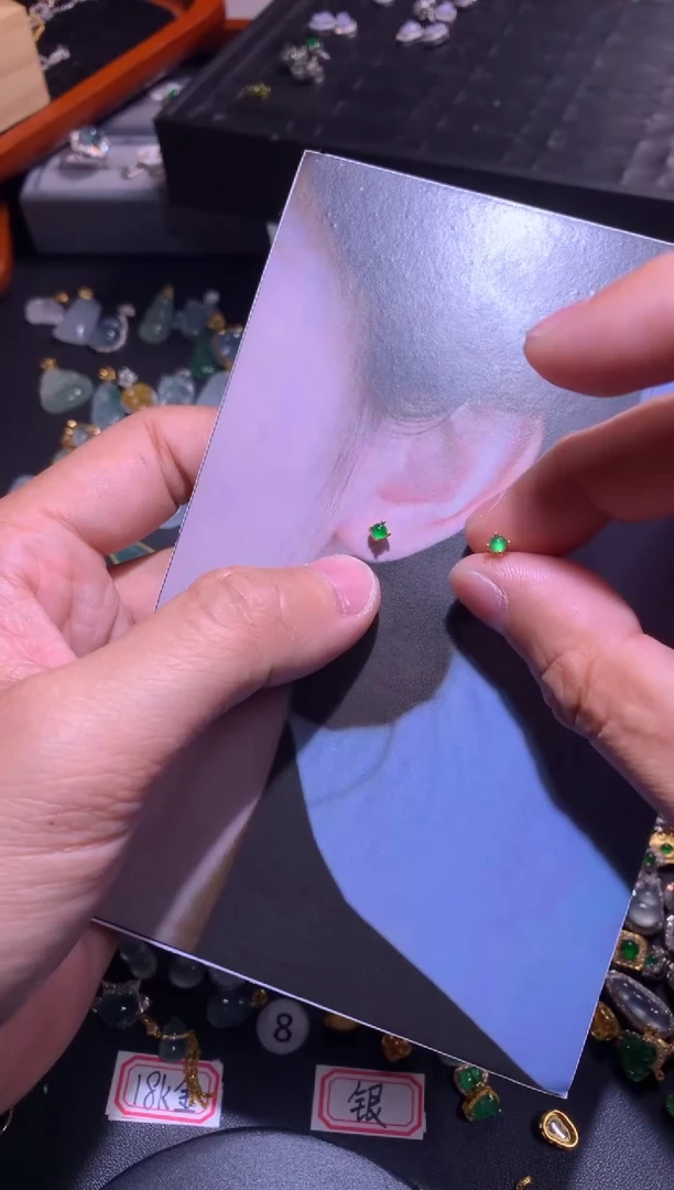 【闪购商品】翡翠吊坠(不含链)银S925镶嵌1