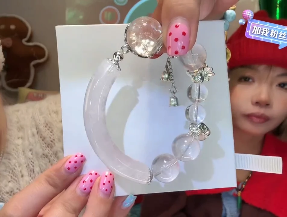 未镶嵌手链水晶黑糖kiki