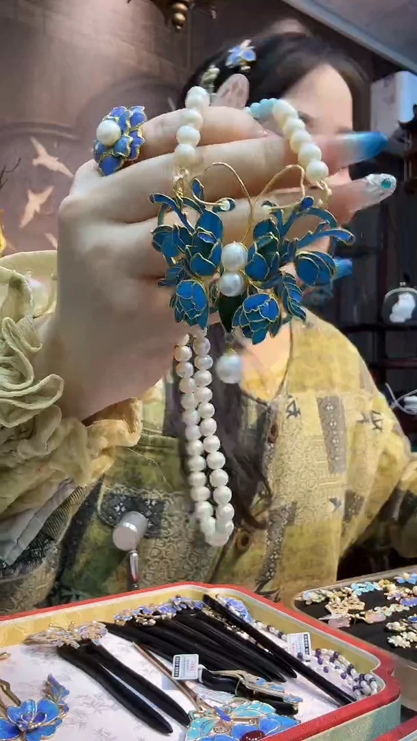 纯铜花岗石纯铜锡合金?*茜非遗重工项链