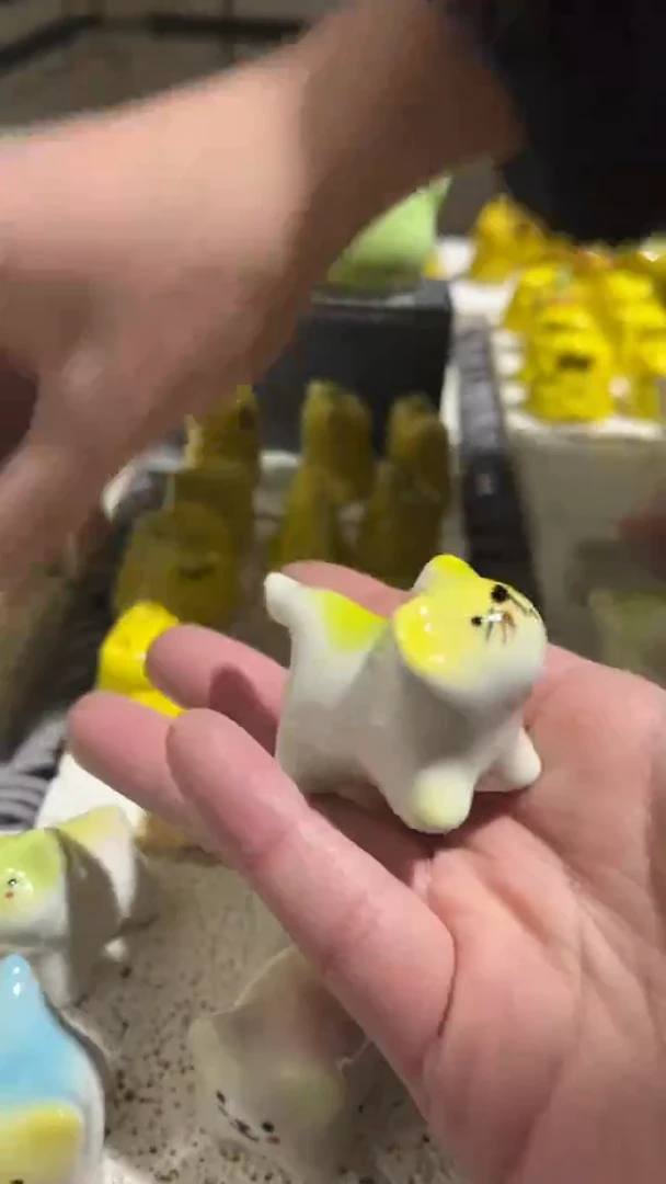 【闪购商品】摆件164纯手工微瑕陶瓷