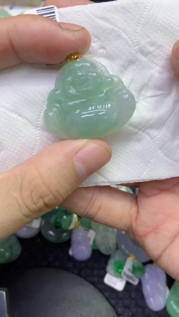 颈饰未镶嵌翡翠天然缅甸A货翡翠