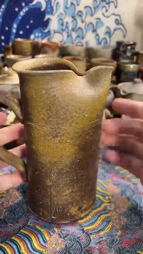 凉水壶日式备前烧茶具茶周边