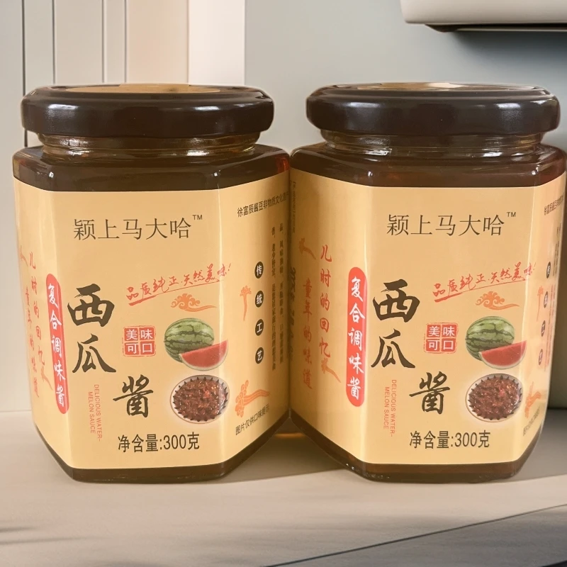 【颖上马大哈】安徽特产浓郁西瓜酱豆非遗下饭酱