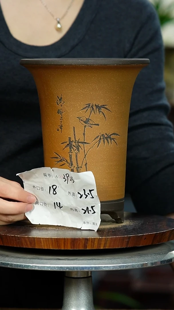 紫砂花盆3923 紫砂花盆紫砂