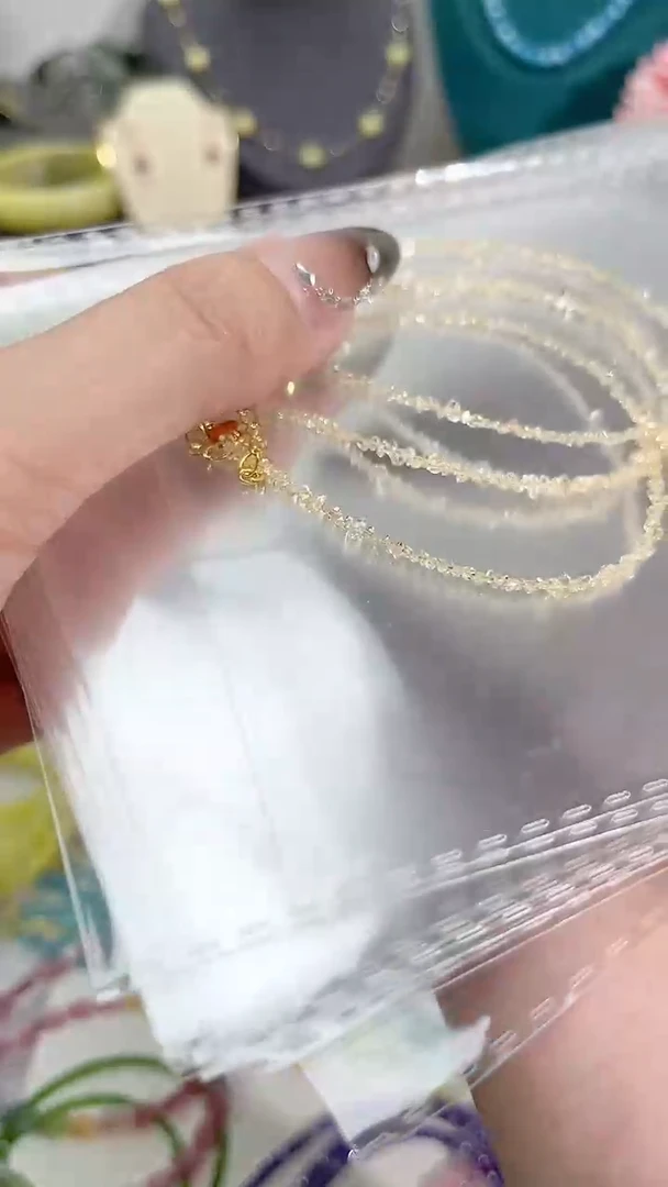 【闪购商品】钻石手链银S925镶嵌黄99