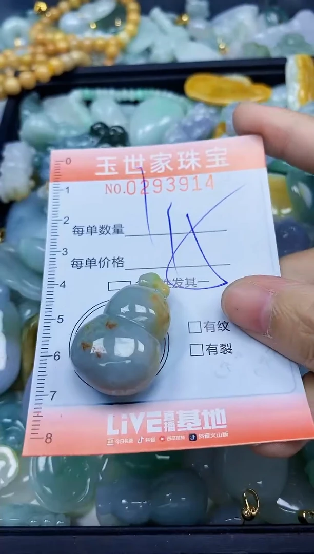 翡翠未镶嵌颈饰闪购0293914