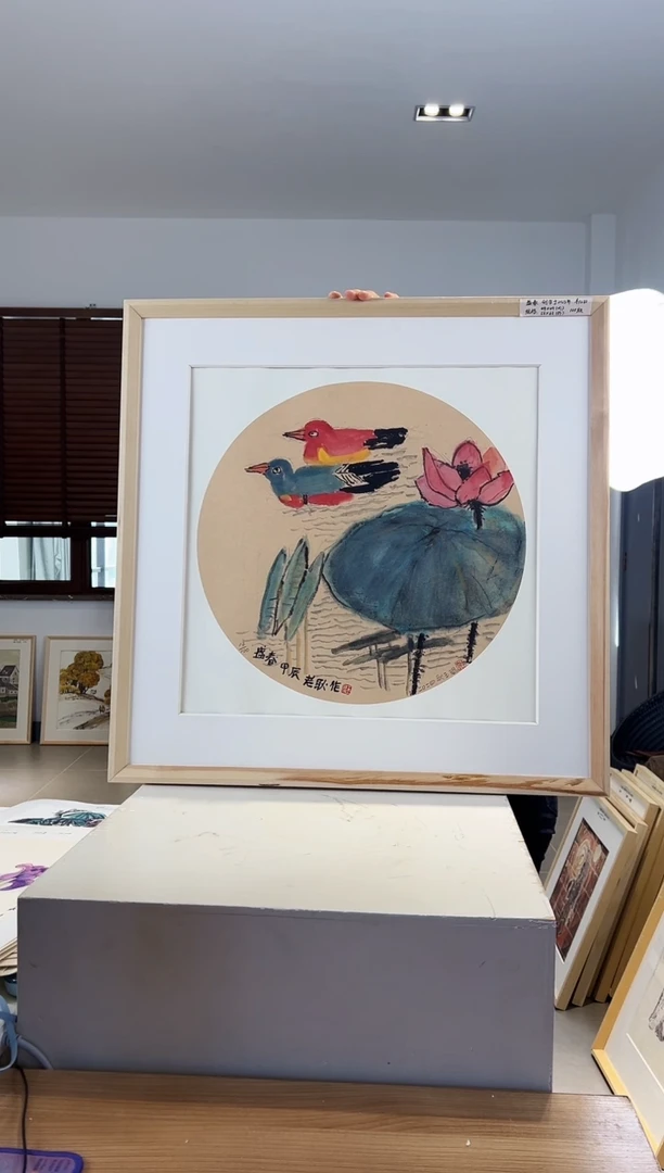 【闪购商品】版画限量亲签盖章版画S